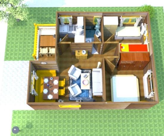 Stamsried Blockhaus Hedwigヴィラ 部屋 写真